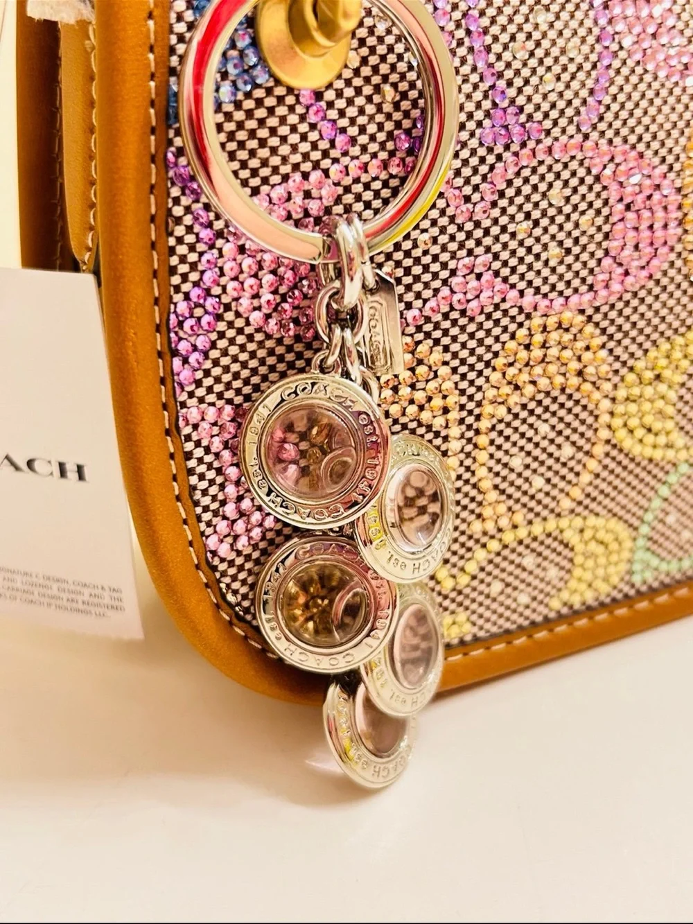 Coach 1941 Y2K Charm Keychain/ Bag Charm